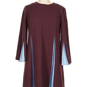 Tuckernuck Burgundy and Blue Women's Dress